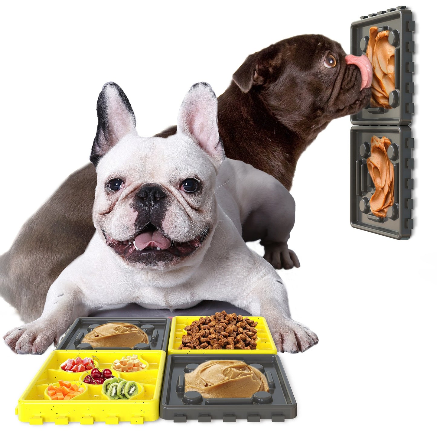 Hot Selling Pet Products: Dog Choke Proof Slow Food Bowl, Slow Food Bowl, Licking Combination Plate, Slow Treater
